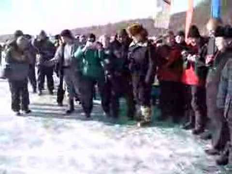 Mongolian skating marathon 2007