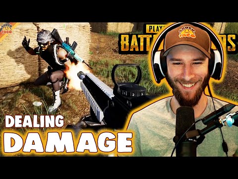 Dealing Damage on Taego ft. Swagger & Halifax - chocoTaco PUBG Squads Gameplay