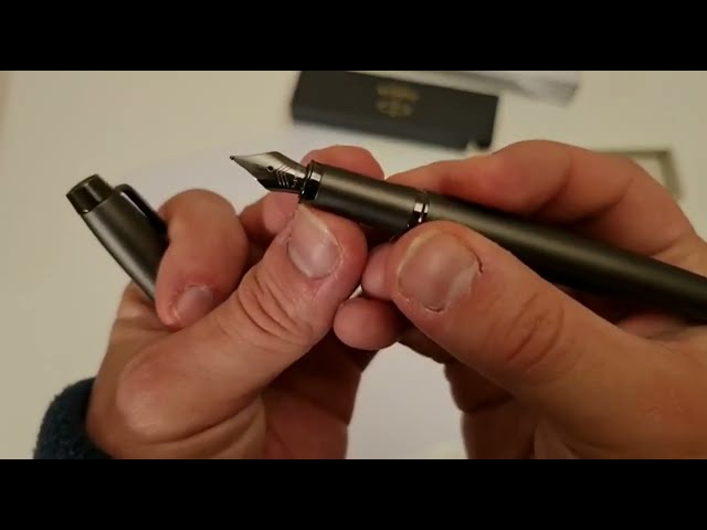 Vídeo relacionado con GC QUILL MU-25 - Juego de pluma estilográfica, 5 puntas, botella de tinta, convertidor y 18 cartuchos, bolígrafo para diarios y caligrafía, regalo