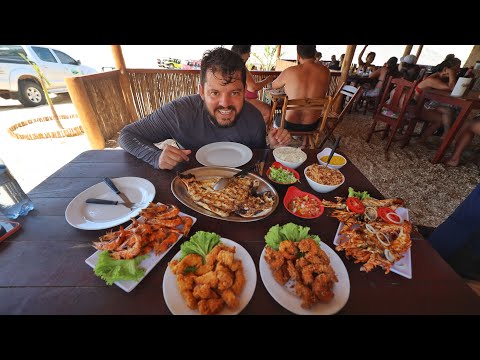 RAIZ 🔥 Provando as COMIDAS DE RUA de Jericoacoara - Ceará | RIO4FUN