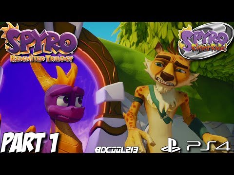 Spyro Reignited Trilogy - Spyro 2 Gameplay Walkthrough Part 1 - Summer Forest World - PS4 Lets Play
