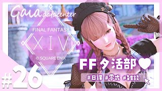 【FF14/GaiaDC】のんびり遊びつつ…♩game8で零式練習もちょっとしてみたい🤍【FINAL FANTASY XIV】