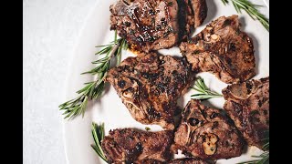 SUPER EASY GARLIC & HERB LAMB CHOP RECIPE