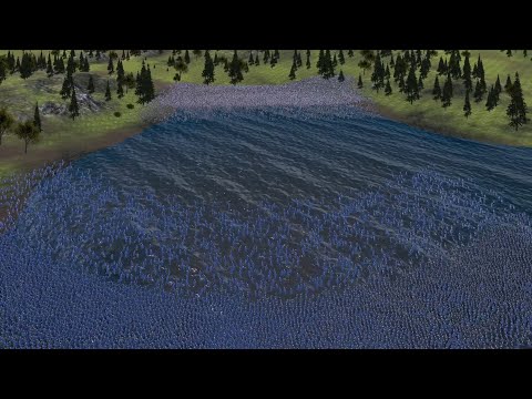 MEDIEVAL ARMY CASTLE DEFEND VS 20.000 ORCS  MASSIVE BATTLE - Ultimate Epic Battle Simulator