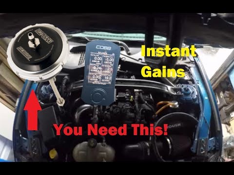 Mustang Ecoboost Turbosmart Wastegate Install and Test with Accessport Huge Gains