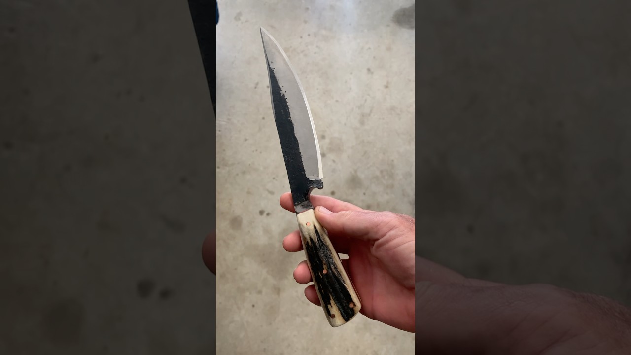 Making a Brut de Forge Hunting Knife