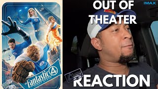 FANTASTIC FOUR: FIRST STEPS | Out Of Theater Reaction!