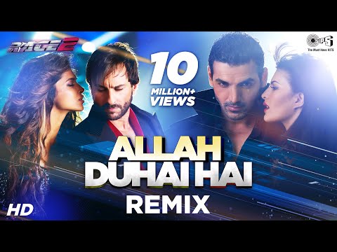 Allah Duhai Hai (Remix) - Lyrical | Race 2 | Saif Ali Khan, Deepika Padukone, Jacqueline | Pritam