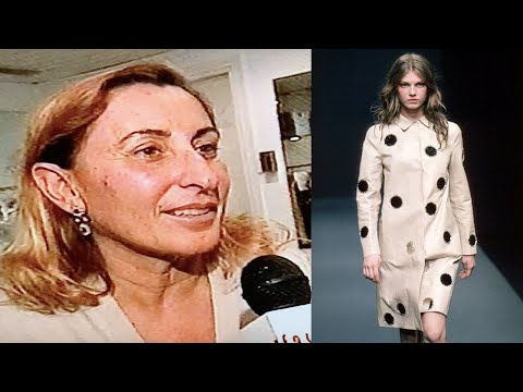 Prada Spring 1999 With Miuccia Prada Interview