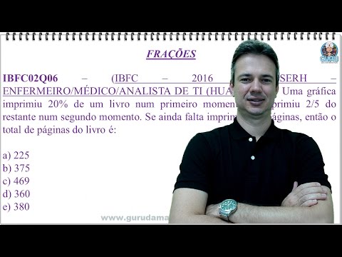 IBFC04NSQ01 - IBFC - 2016 - EBSERH - FRAÇÕES