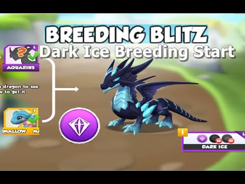 Breeding Blitz Dark Ice Dragon-Dragon Mania Legends | Dark Ice Breeding Start | DML