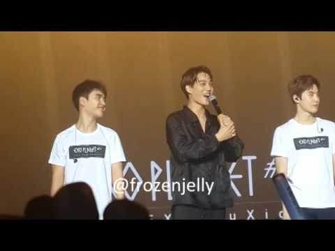 160227 EXO'luxion INA Ending Ment Full