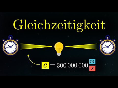 Gleichzeitigkeit in der speziellen Relativitätstheorie (Physik)