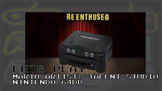 Mario Artist: Talent Studio on the Nintendo 64DD