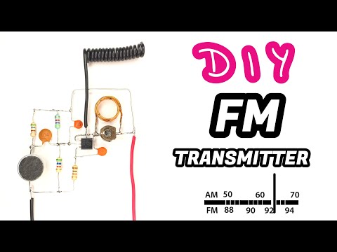 MAKE YOUR OWN FM TRANSMITTER (ONLY ONE TRANSISTOR)
