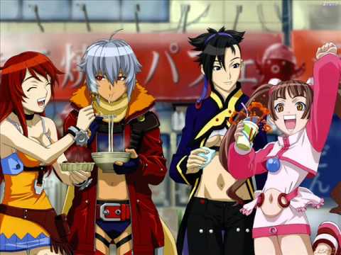 Burst Angel - Under the Sky [with Lyrics]