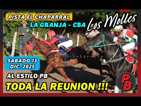 CARRERAS PISTA EL CHAPARRAL - LOS MOLLES de LA GRANJA, CORDOBA (13-12-2025)