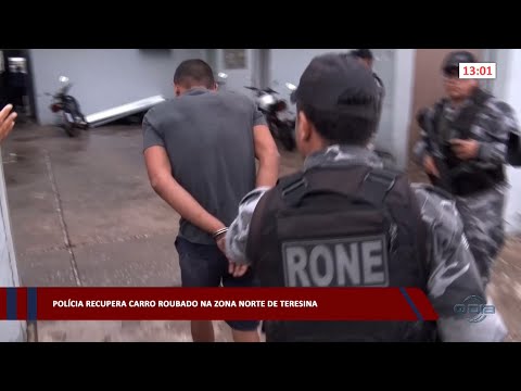 Polícia recupera carro roubado na zona norte de Teresina 12 04 2023