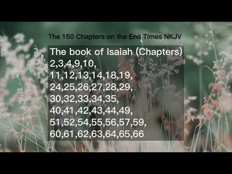 The 150 Chapters on the End Times NKJV Audio Bible