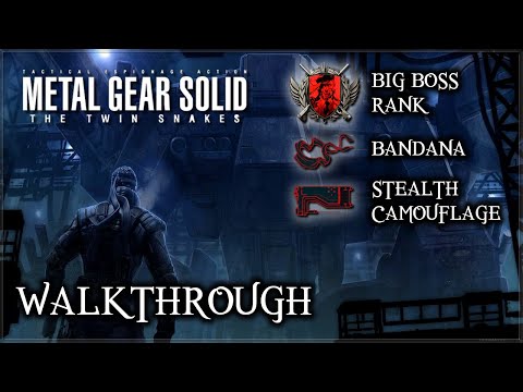 Metal Gear Solid: The Twin Snakes [GC] - European Extreme / Big Boss Rank / Otacon & Meryl Ending