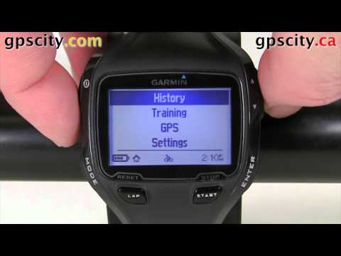 Garmin Forerunner 910XT with GPS City 