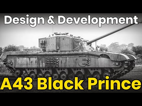 A43 "Black Prince" - Tank Design & Development - Rare Images