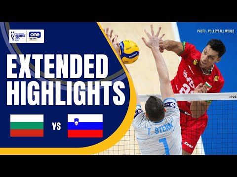 SLOVENIA vs. BULGARIA | EXTENDED HIGHLIGHTS | 2025 FIVB MEN’S WORLD CHAMPIONSHIP | SEPT 15, 2025