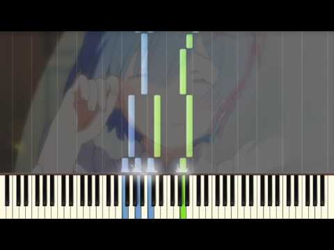 Re:Zero OST - Episode 11 BGM "Wish of the Stars" (Piano Tutorial/Synthesia) [Sheets + Midi]