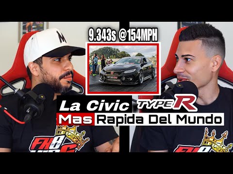 Ivan Performance: La Honda Civic Type R mas Rapida del Mundo 9.34seg @154mph