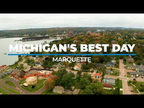 Michigan's Best Day checks out the fall colors in Marquette, Michigan