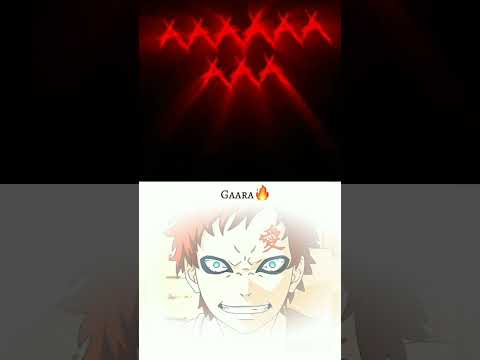 Gaara's voice actor is insane 🥵🥵🔥🔥 #shorts #trending #naruto #gaara