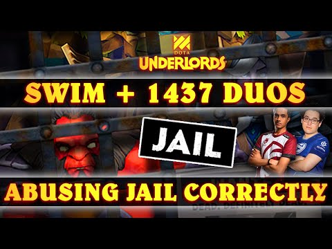A Great Example Of How To ABUSE The JAIL!! | 6x Assassins DUOS w/ 1437 (Global #1) | Dota Underlords