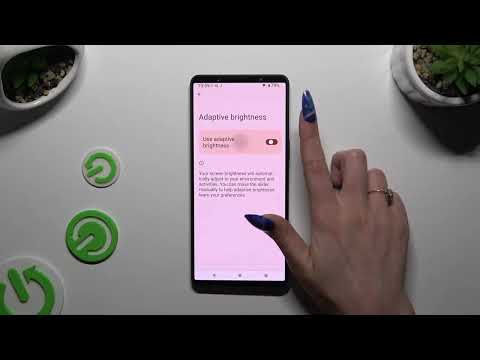 How to Turn On/Off Auto Brightness on Sony Xperia 1 VI?