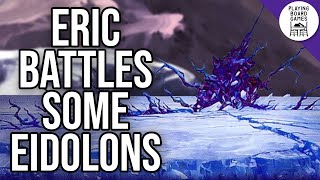 Eric tries to survive an enemy assault! (ERIC BLIND EOTE RUN #4 | Ice and Death Part 3)