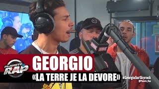 Georgio "La terre je la dévore" en live #PlanèteRap