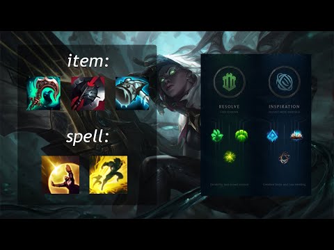Senna Gameplay Senna Support's Poke before level 6 - League of Legends [Eldper Gaming]