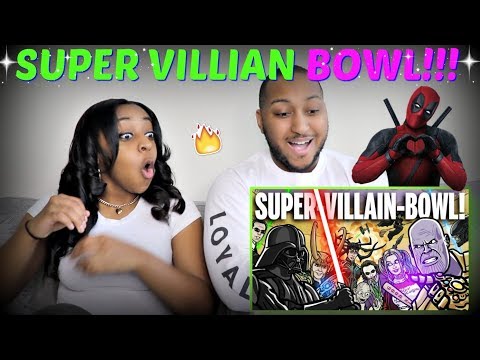 "SUPER-VILLAIN-BOWL! - TOON SANDWICH" By ArtSpear Entertainment REACTION!!!
