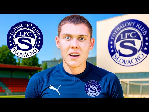 Na 24 Hodin Jsem se Stal Hráčem 1.FC SLOVÁCKA a TOHLE SE STALO...