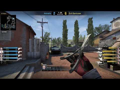 device vs Evil Geniuses - de_inferno - CT by demtovideo