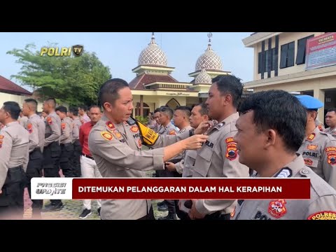 PRESISI UPDATE: POLRES GROBOGAN GELAR PENEGAKKAN KETERTIBAN DAN DISIPLIN 03/04/2024 21.00