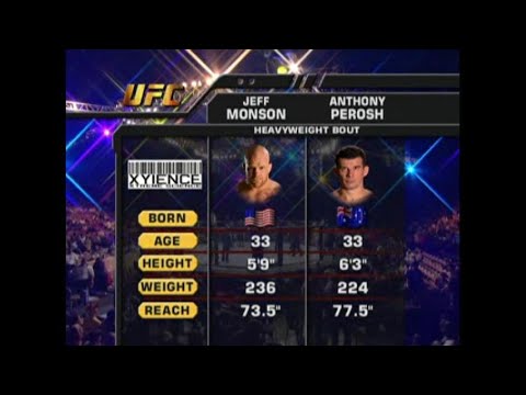 Jeff Monson vs Anthony Perosh full fight