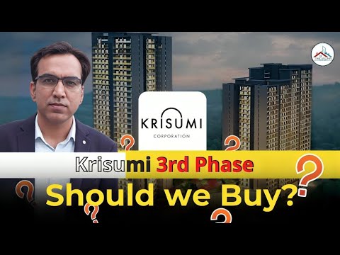 Krisumi|The Waterside Residences| Phase 3rd| Dwarka expressway| 9315302963