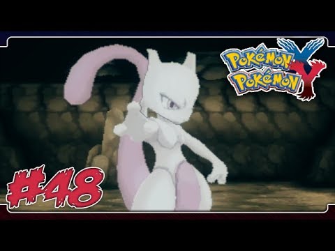 Pokemon X and Y Playthrough Part 48 - Catching Mewtwo!