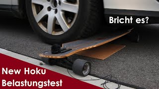 Mit dem AUTO übers Longboard fahren - Jucker Hawaii New Hoku & Amazon billig Longboard Härtetest