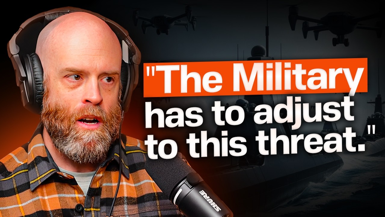 Modern Warfare: Drones, AI, and USVs | David Broyles, Ph.D. (Podcast Ep. #13)