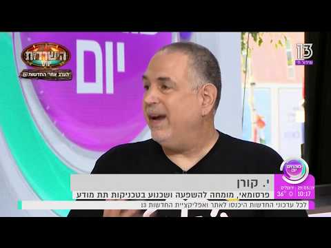 י׳ קורן מדבר בתוכנית הבוקר על השפעה ושכנוע תת הכרתיים