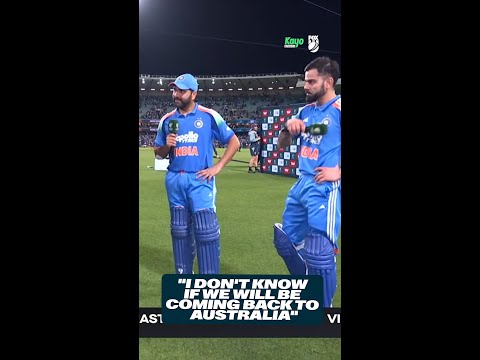 Virat Kohli and Rohit Sharma interview