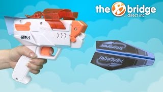 SkyPaper High Velocity PPL-1 Paper Plane Launcher from The Bridge Direct