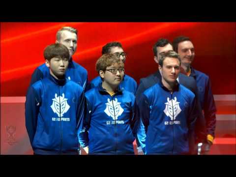 Opening Ceremony of LoL S6 World Championship 2016! Welcome the teams on stage!