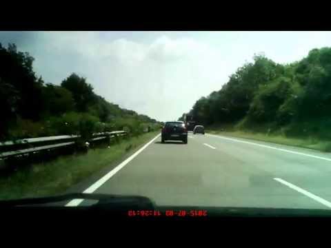 Autobahn 28 Leer Richtung Oldenburg (vom Dreieck Leer nach Leer-Ost)